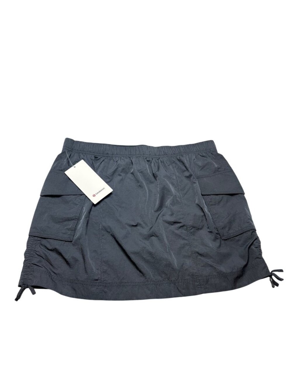 NWT Lululemon Nylon Cargo Mini Skirt Grey-sz XL